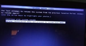Cara Mengatasi Windows Resume Loader pada Laptop Dan PC