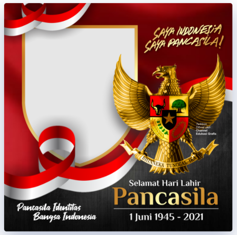 twibbon hari lahir pancasila 2021