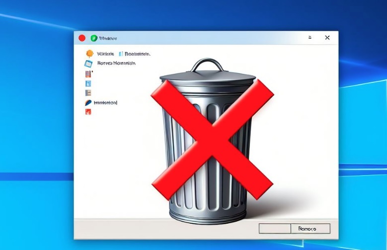 Cara menghapus sampah di windows 11